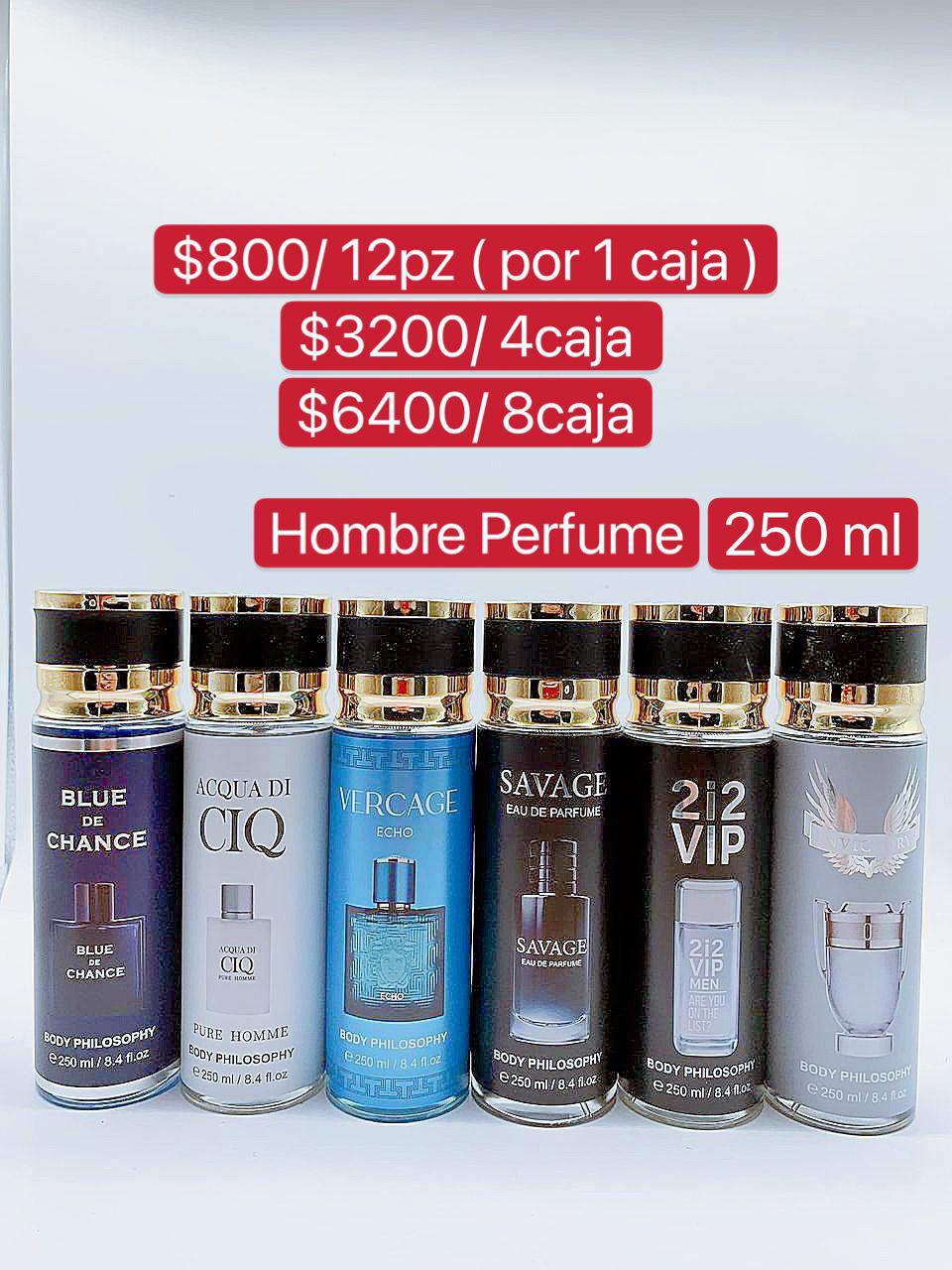 Perfume Hombre 250 ML