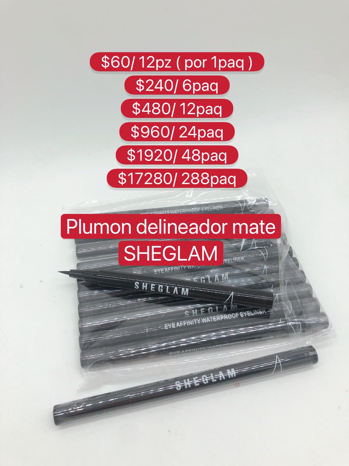 Plumon delineador mate SHEGLAM