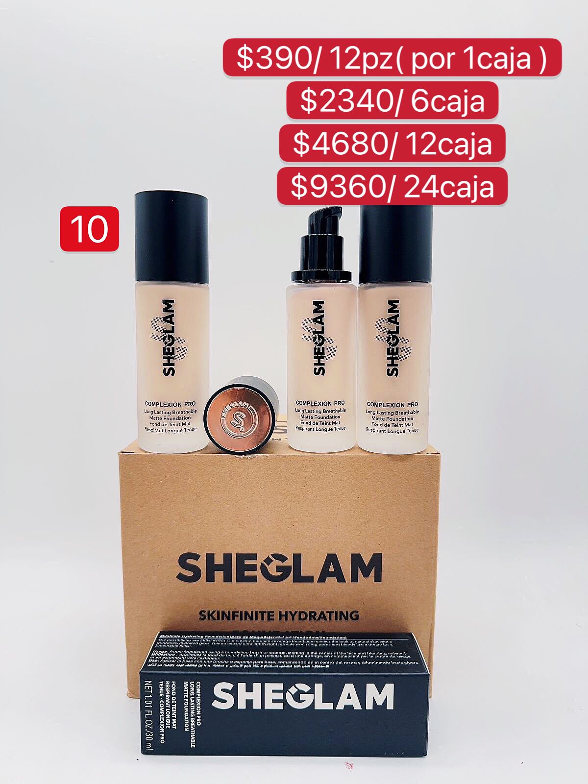 Maquillaje SHEGLAM
