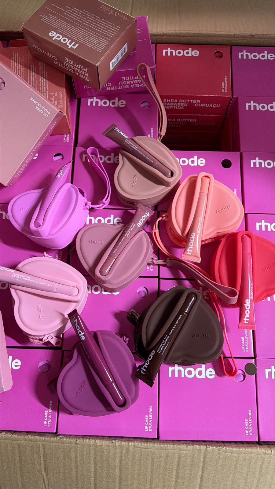 Labial con color 8 colores surtido