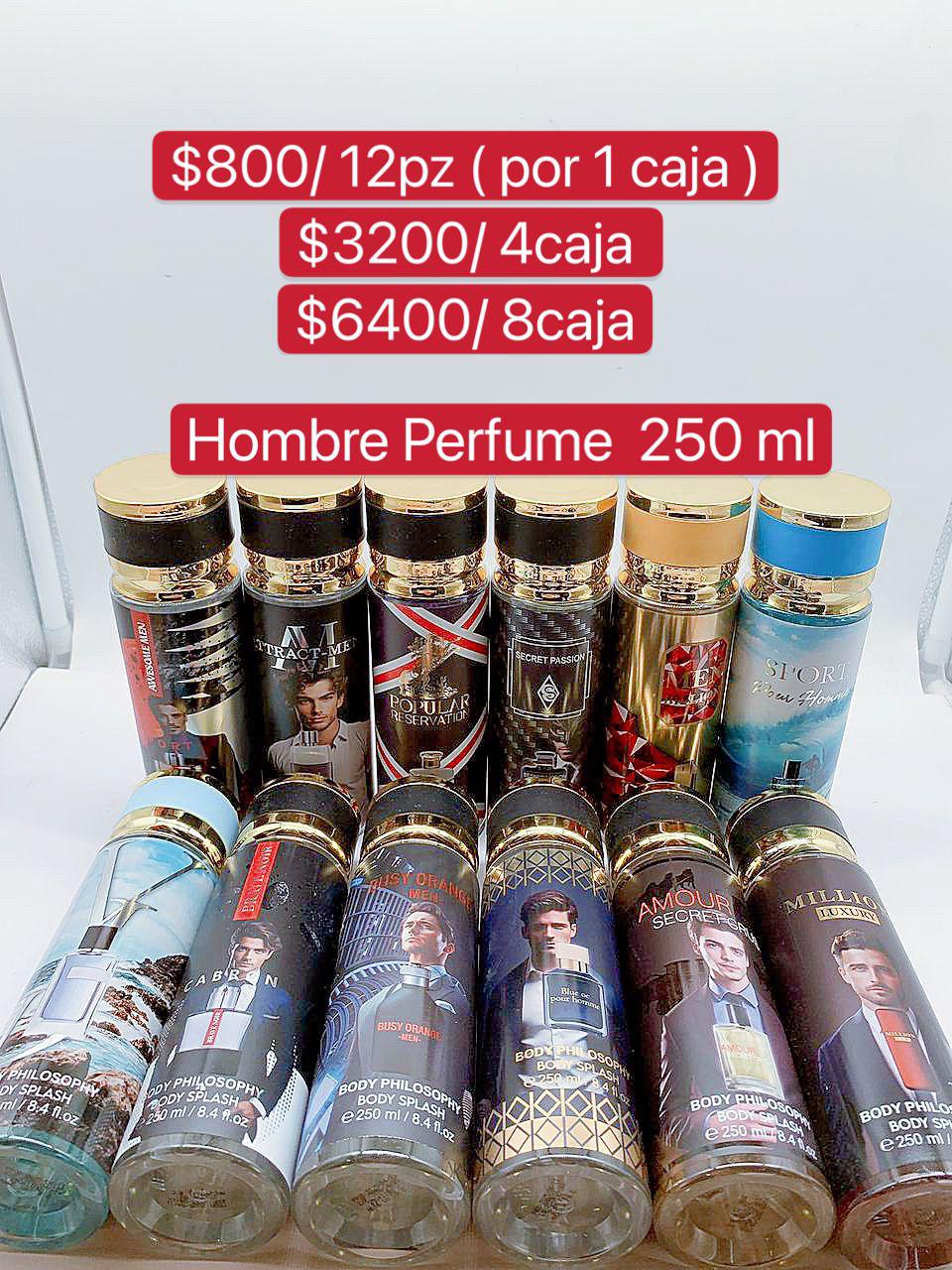 Perfume Hombre 250 ML