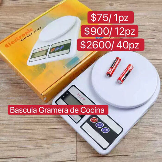 Bascula Gramera de Cocina