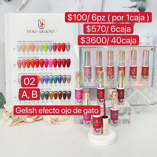Gelish Efecto Ojo de Gato