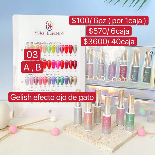Gelish Efecto Ojo de Gato