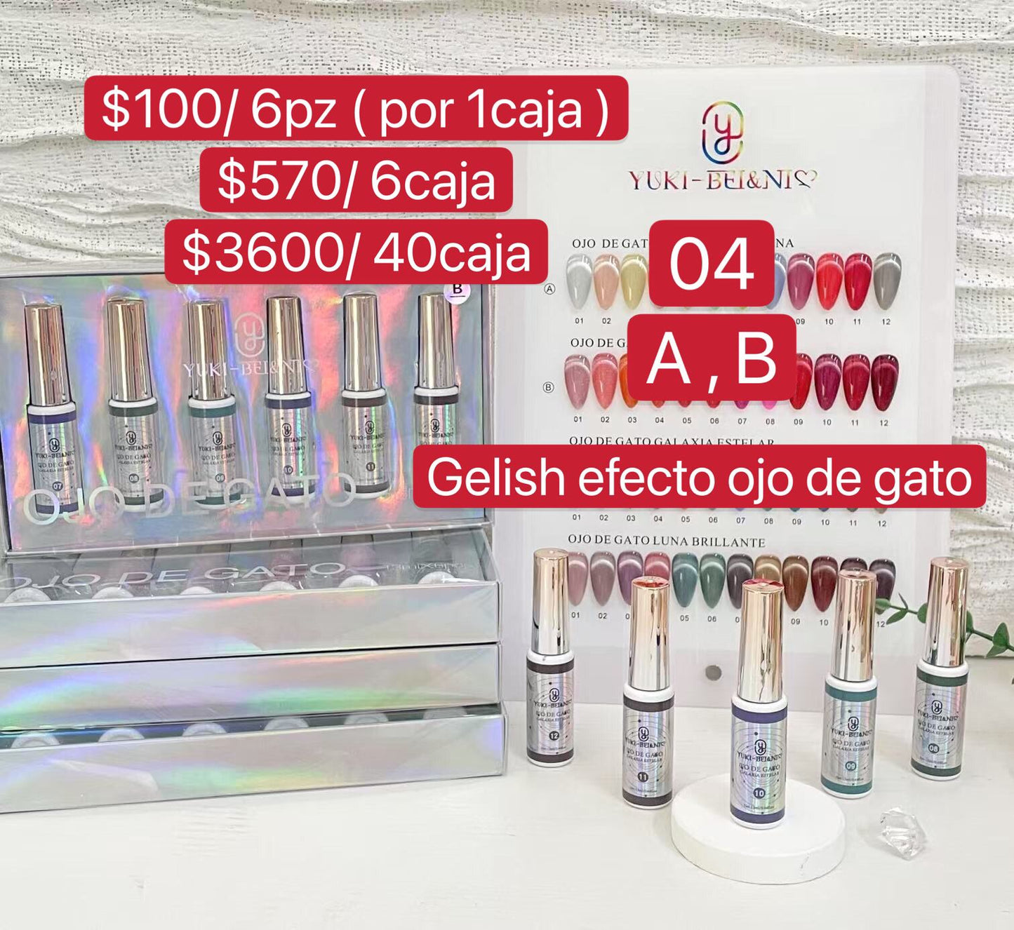 Gelish Efecto Ojo de Gato