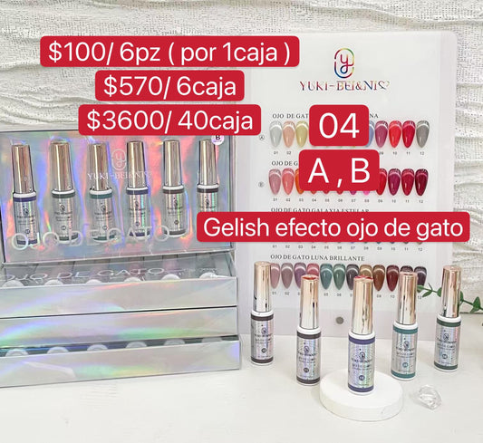Gelish Efecto Ojo de Gato