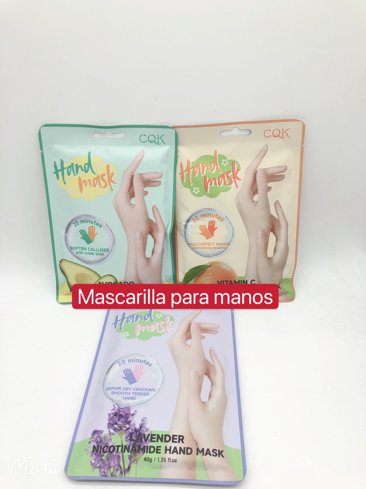 Mascarilla para manos
