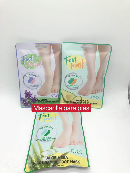 Mascarilla para pies