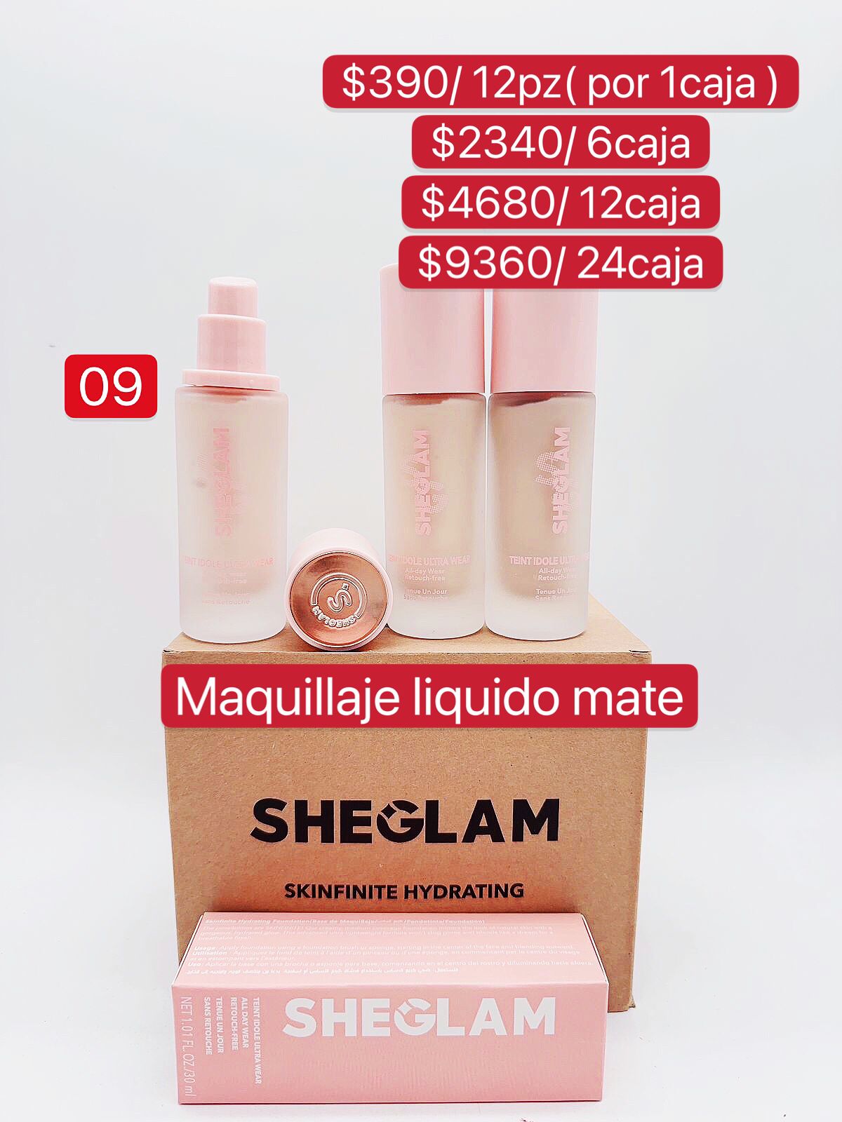 Maquillaje SHEGLAM