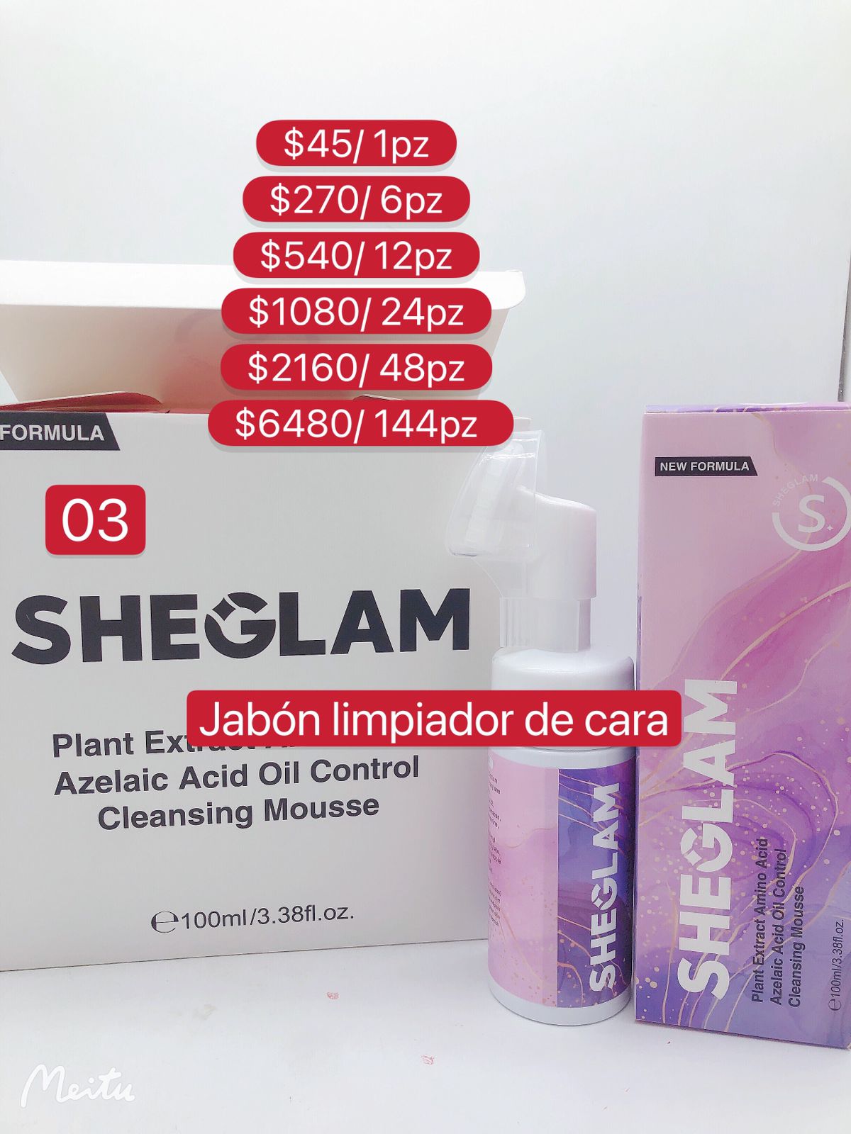Jabon limpiador de cara