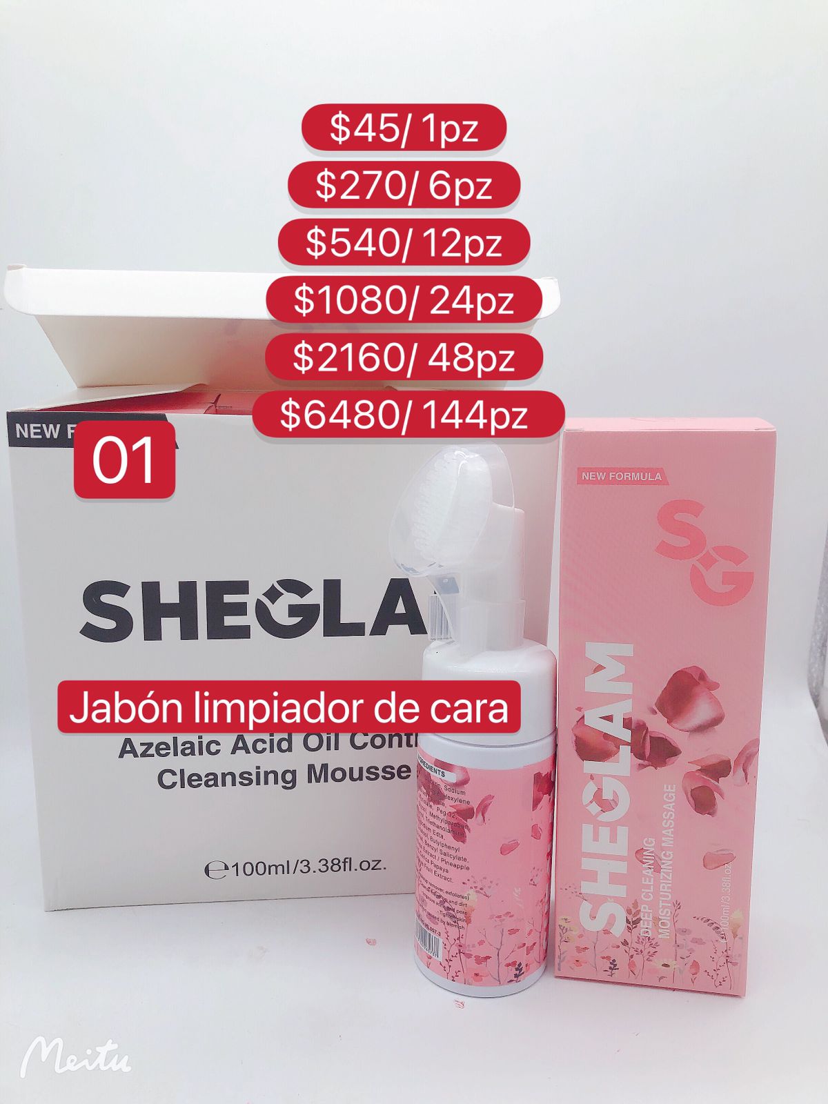 Jabon limpiador de cara