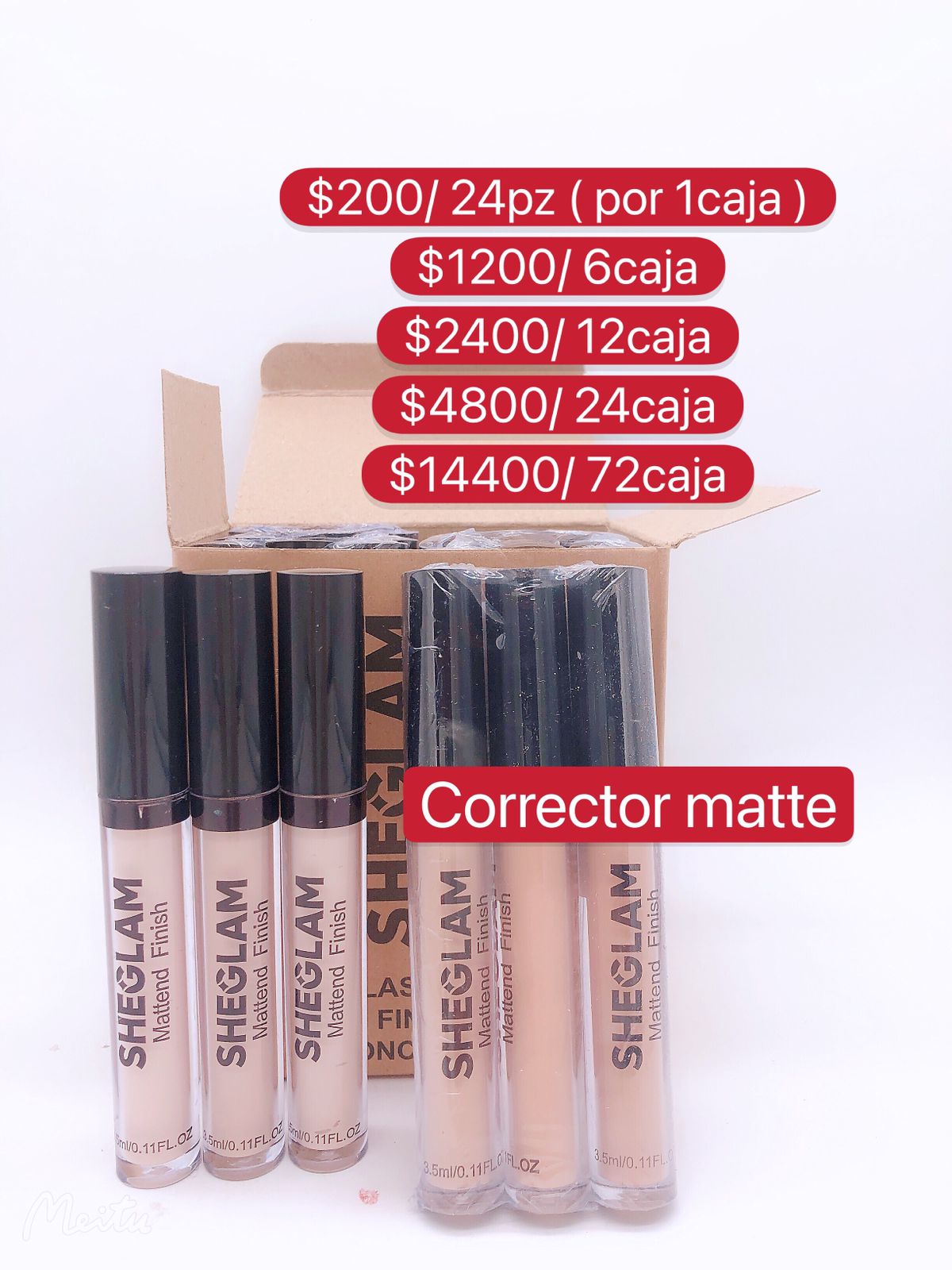 Corrector matte