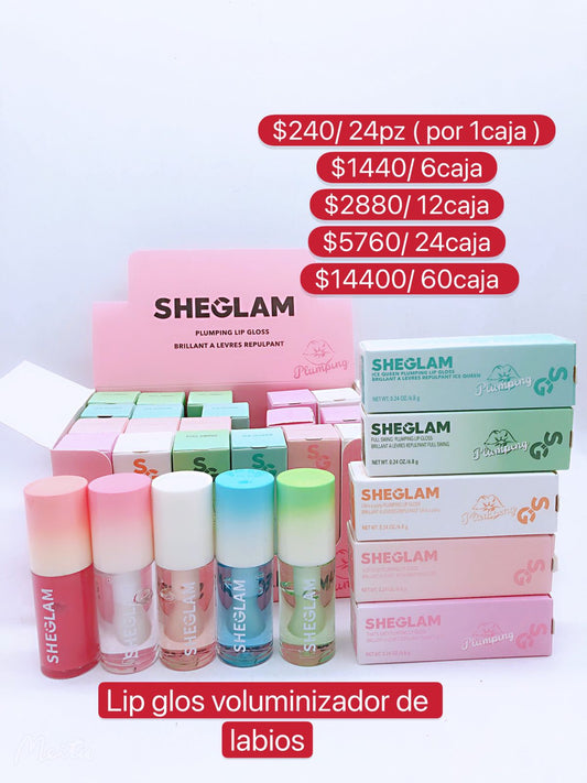 Lip gloss voluminizador de labios