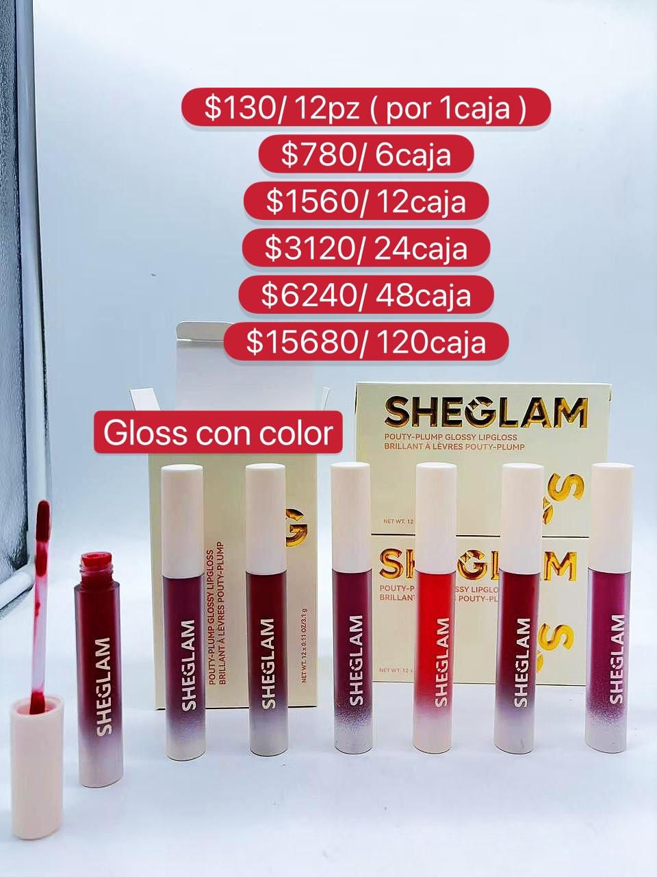 Gloss con color