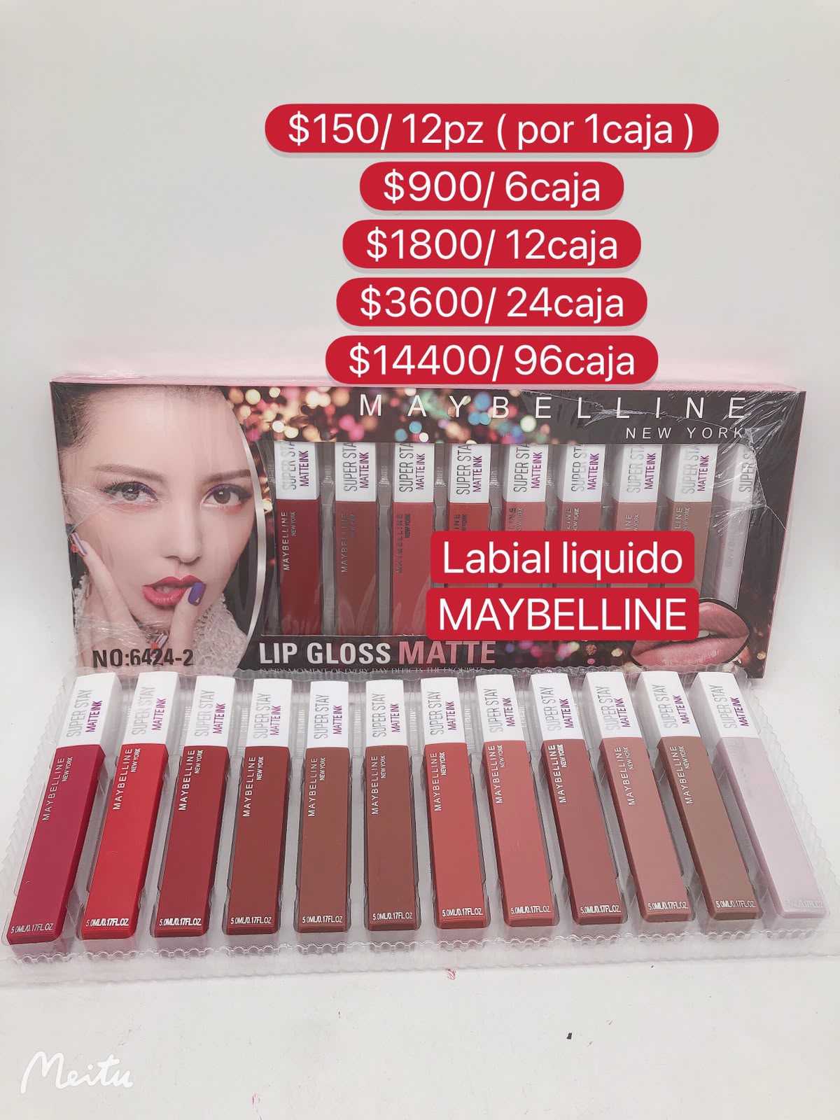 Labial liquido Maybelline