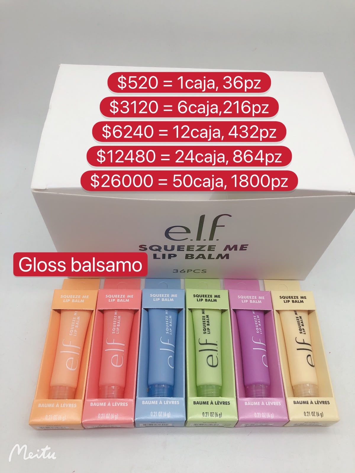 Gloss balsamo