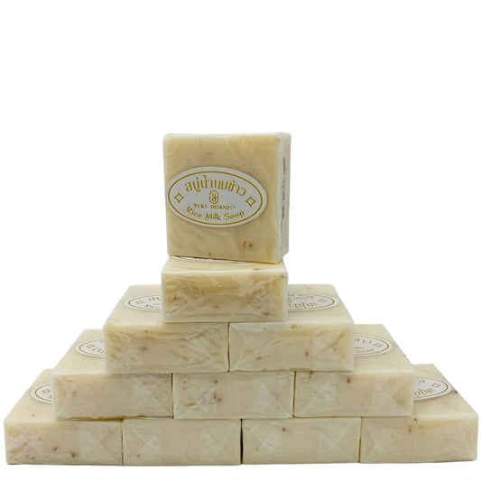 Jabon de Arroz Blanqueador con Colageno 12 Piezas